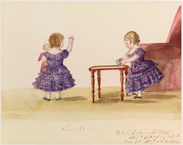 Master: Sketches of the Royal Children by V. R. from 1841-1859
Item: Lenchen