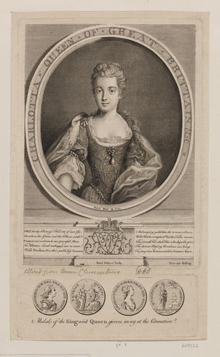 CHARLOTTA QUEEN OF GREAT BRITTAIN &c
