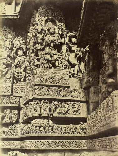 Sculptures on the West Front of the Great Temple at Hullabeed