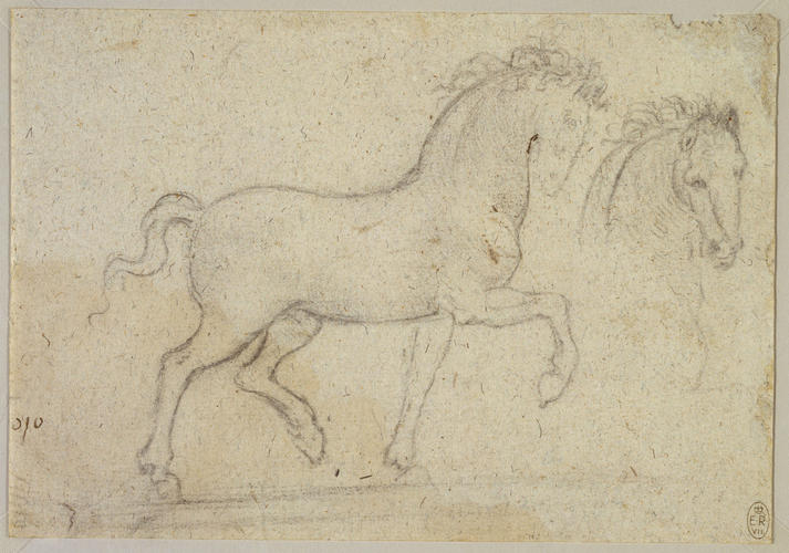 A study for an equestrian monument