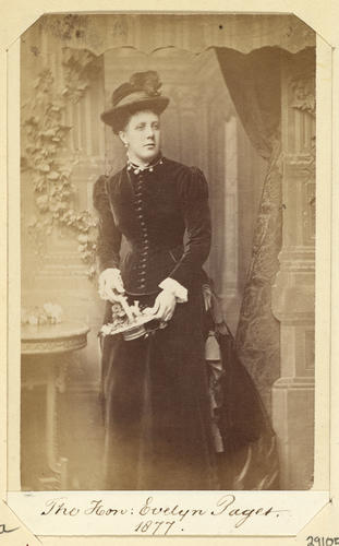 The Hon. Evelyn Paget. 1877. [Royal Household Portraits. Volume 55. ]
