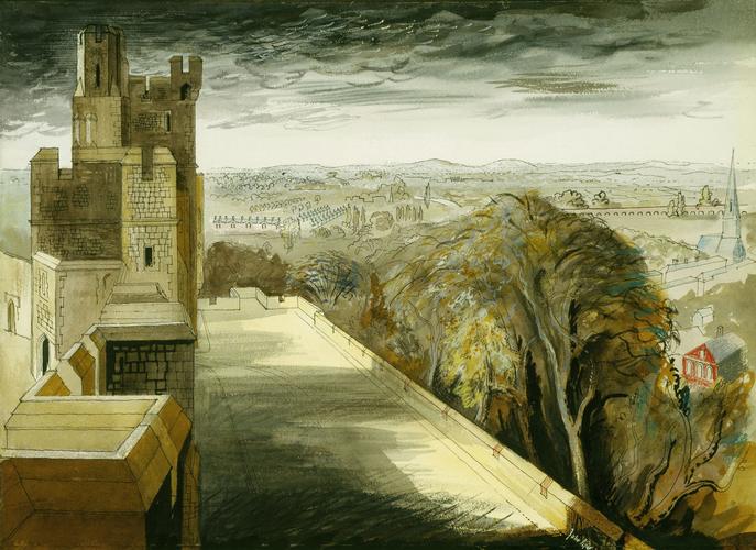 The North Terrace and Winchester Tower, Windsor Castle