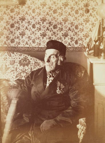Emmanuel Louis Cartigny (1791-1892), the last survivor of the Battle of Trafalgar