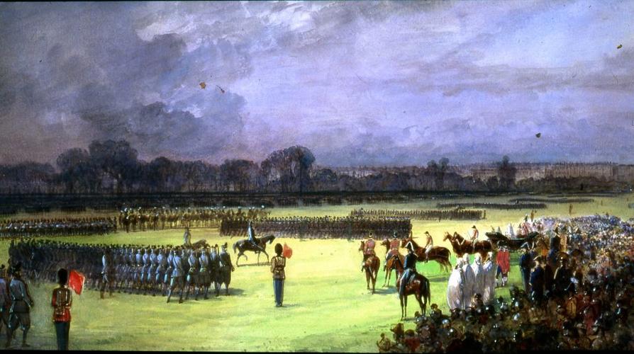 Review of the Volunteers in Hyde Park, 23 June 1860