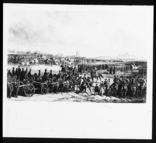 Review on the Champs de Mars, 24 August 1855