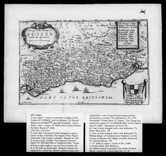 Map of Sussex Map of Sussex