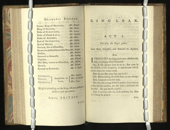 The Dramatick works of George Colman ; v. 3. (Contents: Philaster - King Lear - Epicoene or the silent woman)