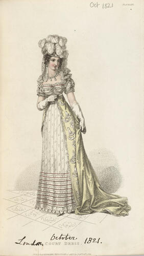 Five hundred and fifty ladies: Costume of England; v. 1	[title taken from spine]
Plates from Ackermann's Repository, January 1816-December 1826 and from La Belle Assemblee, 1825-26