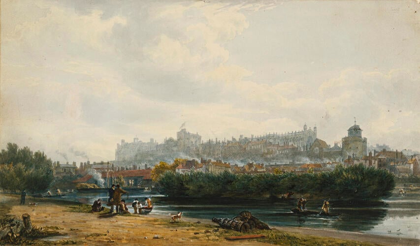 Windsor Castle: north front