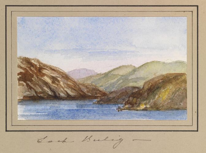 Master: Queen Victoria's Sketchbook 1855-1860
Item: Loch Bulig
