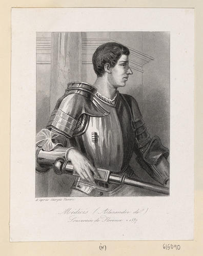 Alexandre (de Medici, Natural Son of Lorenzo de Medici, Duke of Urbino, Great-Grandson of Lorenzo il Magnifico)