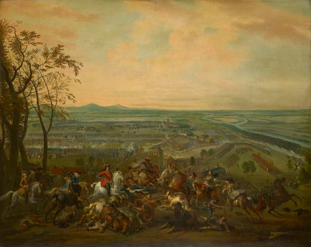 The Battle of Luzzara, 1702