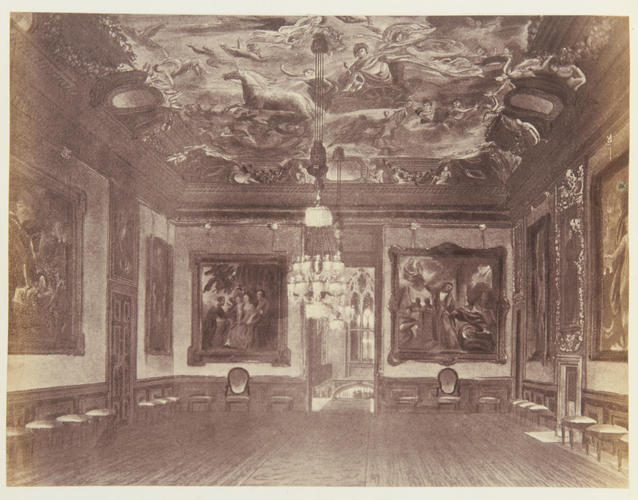 The Rubens Room, as shewn in Pyne's Royal Residences 1817, then called the 'King's Drawing Room' The Rubens Room, as shewn in Pyne's Royal Residences 1817, then called the 'King's Drawing Room'