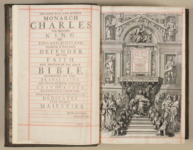 The Holy Bible : containing the bookes of the Old & New Testament