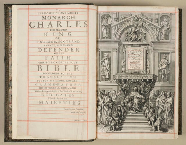 The Holy Bible : containing the bookes of the Old & New Testament The Holy Bible : containing the bookes of the Old & New Testament