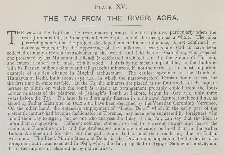 Photographs of Places of Interest in India. Vol. 1. Delhi and Agra