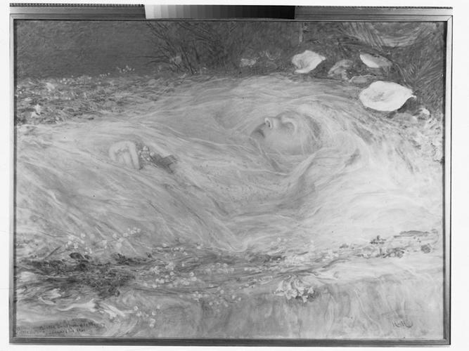Queen Victoria on her death-bed