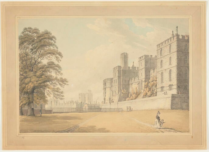 The south front of Windsor Castle