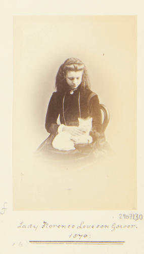 Lady Florence Leveson Gower [Photographic Portraits Vol. 4/62 1861-1876]