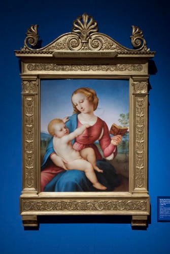 Frame for RCIN 404017, after Raphael, The Colonna Madonna