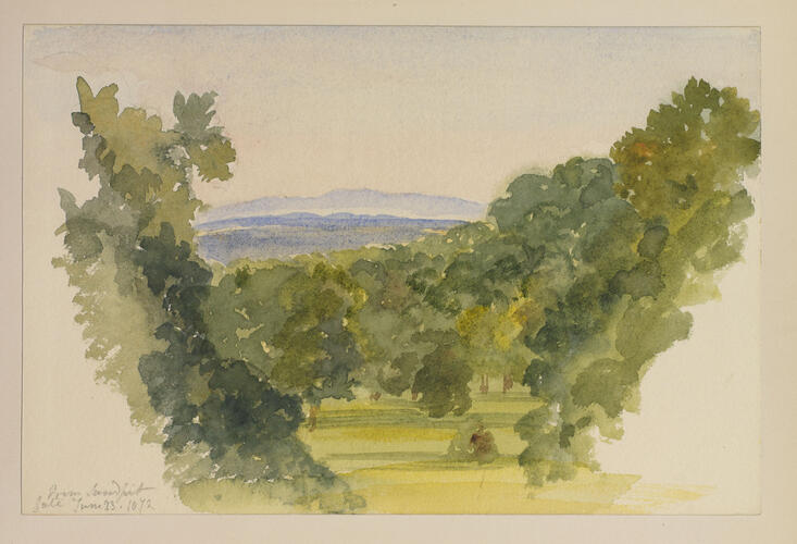 Master: SKETCHES BY QUEEN VICTORIA I
Item: From Sandpit Gate