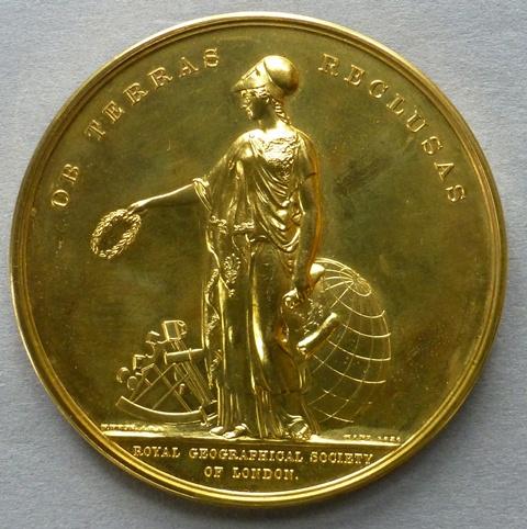 Specimen Royal Geographical Society Patron's Medal