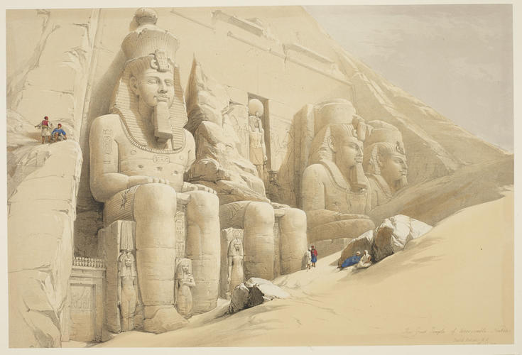 Egypt and Nubia ; v. 1 / from drawings made on the spot by David Roberts ; historical descriptions by William Brockendon ; lithographed by Louis Haghe