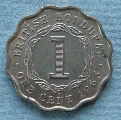 Belize (British Honduras). 1 cent Belize (British Honduras). 1 cent