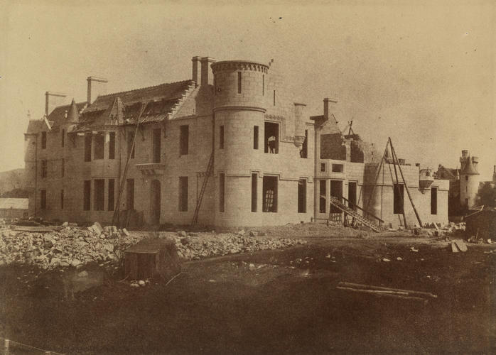 New house of Balmoral, Spring 1854