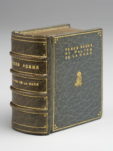 Three poems / by Walter de la Mare Three poems / by Walter de la Mare