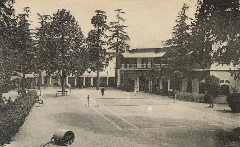 The Charleville Hotel, Mussoorie Hill Station, Uttarakhand : The Royal Tour of India, 1905-06