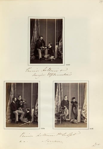 Prince Arthur, later Duke of Connaught (1850-1942) and Major Howard Craufurd Elphinstone (1839-90)