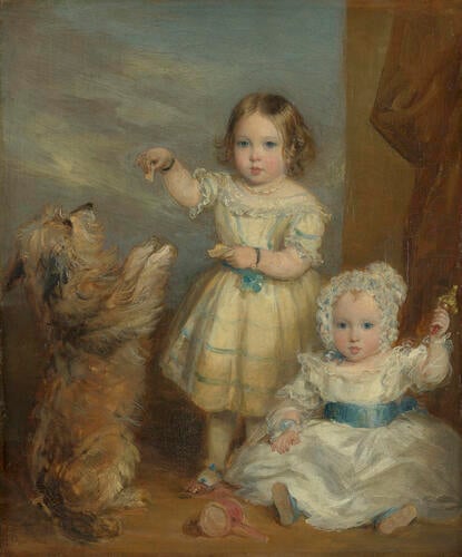 Victoria, Princess Royal (1840-1901) and Albert Edward, Prince of Wales (1841-1910)