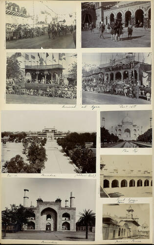 Visit to Agra, 16 December 1905
