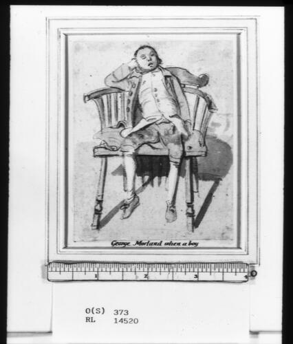 'George Morland, when a boy'