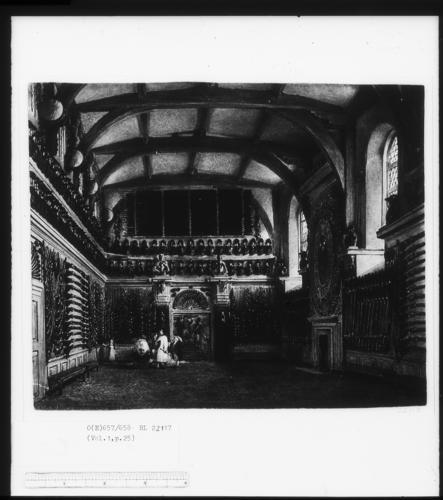 The Old Guard Chamber in the Round Tower, Windsor Castle