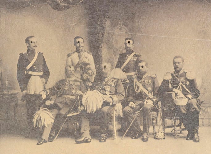 Representatives of Bavaria at the coronation of Nicholas II, Emperor of Russia Representatives of Bavaria at the coronation of Nicholas II, Emperor of Russia