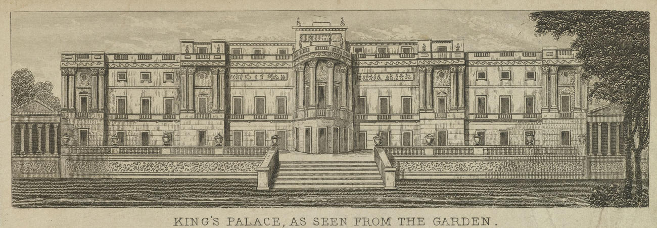 King's Palace, as seen from the garden