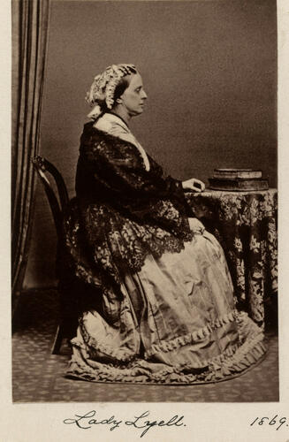 Lady Lyell. [Photographs, English Portraits. Volume 70. ]