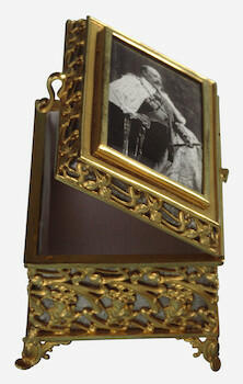 Box with photograph of King Edward VII (1841-1910)