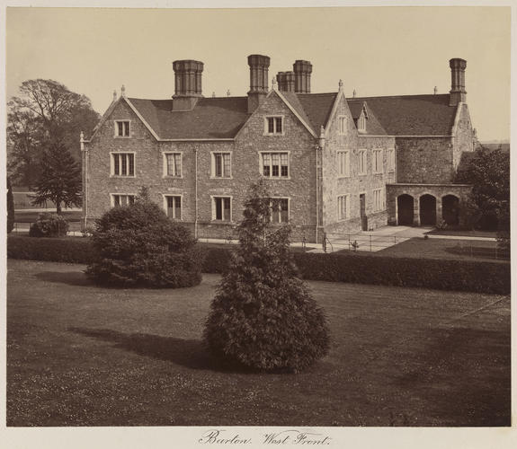 Barton. West Front Barton. West Front