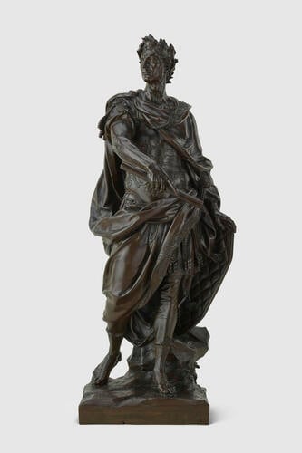 Bronze statuette of Julius Caesar