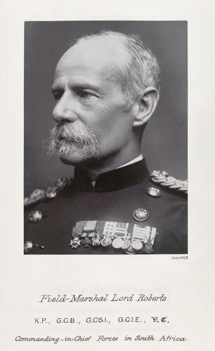 Field-Marshal Lord Roberts, KP, GLB, GCSI, GCIE, VC, Commander-in-Chief, forces in South Africa: Anglo-Boer War, 1899-1900