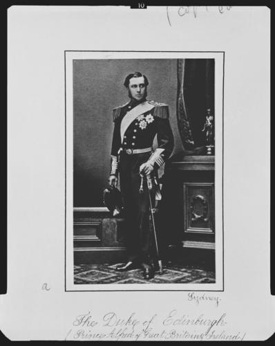 Alfred, Duke of Edinburgh, Sydney, September 1867 [in Portraits of Royal Children Vol. 11 1867-68]
