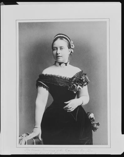 Victoria, Crown Princess of Germany, 1883 [in Portraits of Royal Children Vol. 29 1882-1883]