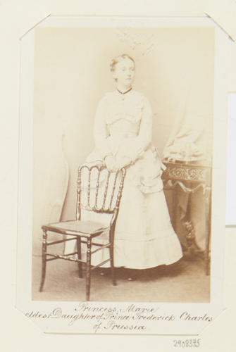 Princess Marie (1855-88), eldest daughter of Prince Frederick Charles of Prussia Princess Marie (1855-88), eldest daughter of Prince Frederick Charles of Prussia