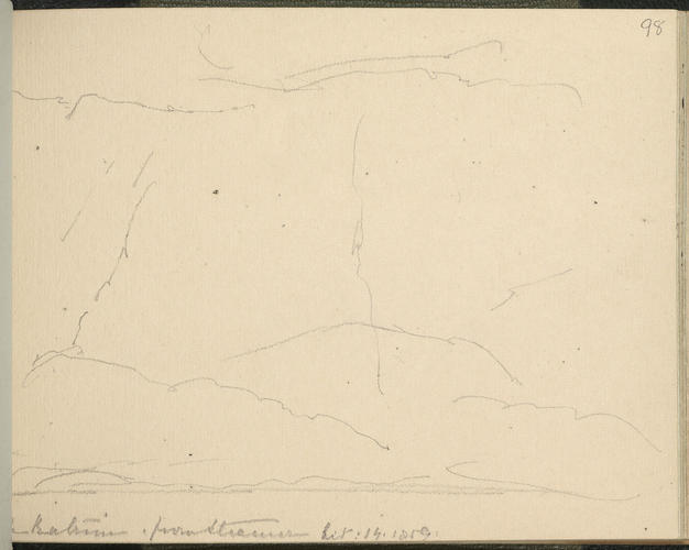 Master: SKETCHES FROM NATURE V. R. 1855 TO 1860
Item: Loch Katrine from the steamer