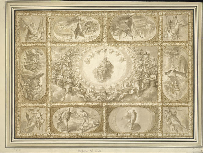 Design for the decoration of a ceiling