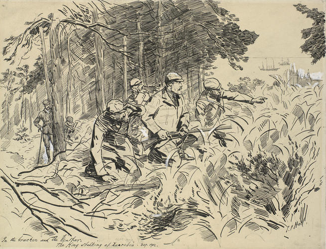 King Edward VII stalking at Dunrobin, September 1902 King Edward VII stalking at Dunrobin, September 1902