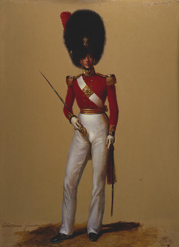 Lieutenant and Captain the Honourable Thomas Ashburnham (1816-72), Coldstrem Guards